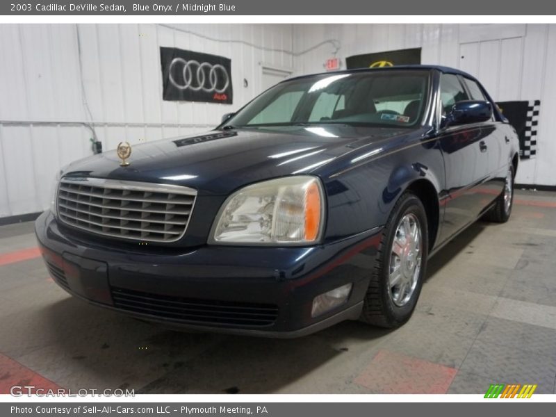 Blue Onyx / Midnight Blue 2003 Cadillac DeVille Sedan