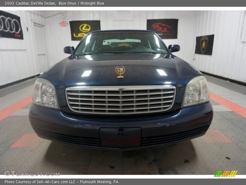 Blue Onyx / Midnight Blue 2003 Cadillac DeVille Sedan