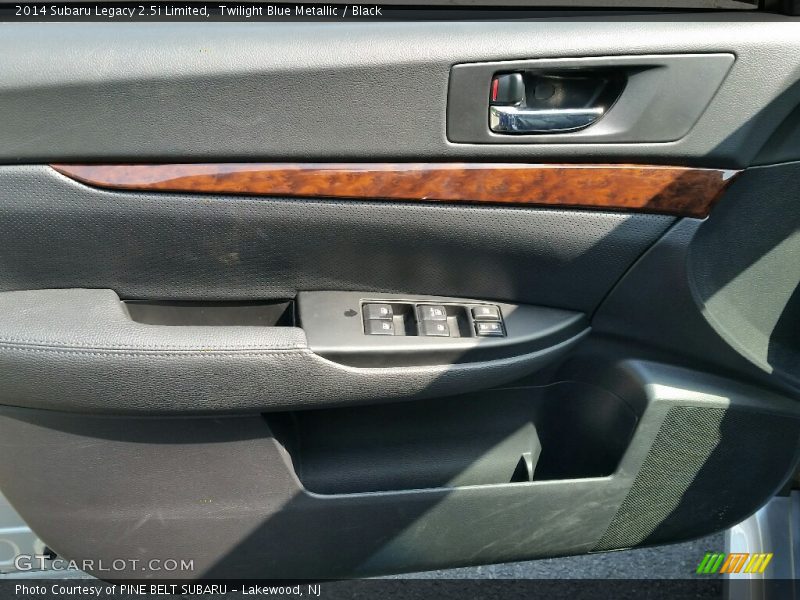 Twilight Blue Metallic / Black 2014 Subaru Legacy 2.5i Limited