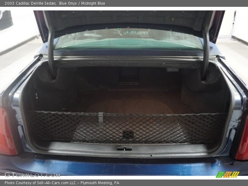 Blue Onyx / Midnight Blue 2003 Cadillac DeVille Sedan
