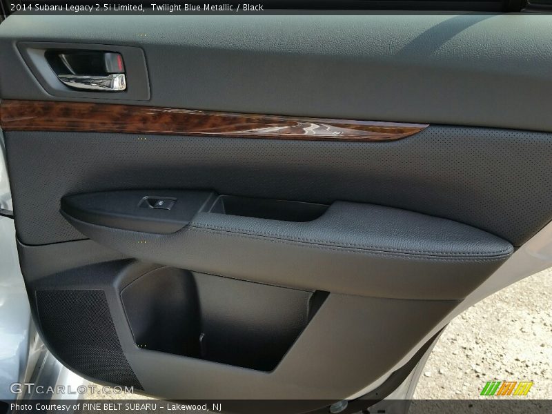 Twilight Blue Metallic / Black 2014 Subaru Legacy 2.5i Limited