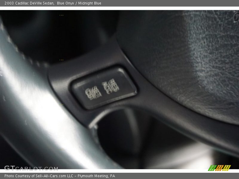 Blue Onyx / Midnight Blue 2003 Cadillac DeVille Sedan