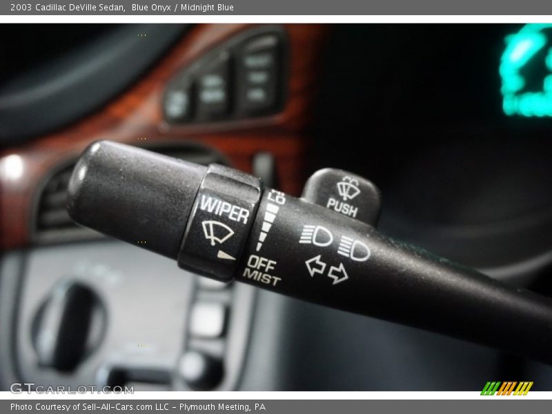 Blue Onyx / Midnight Blue 2003 Cadillac DeVille Sedan