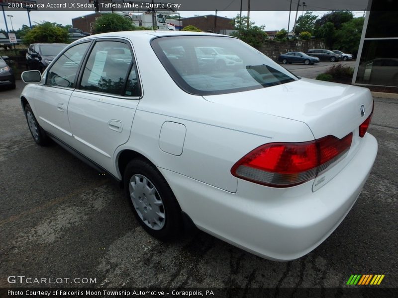 Taffeta White / Quartz Gray 2001 Honda Accord LX Sedan