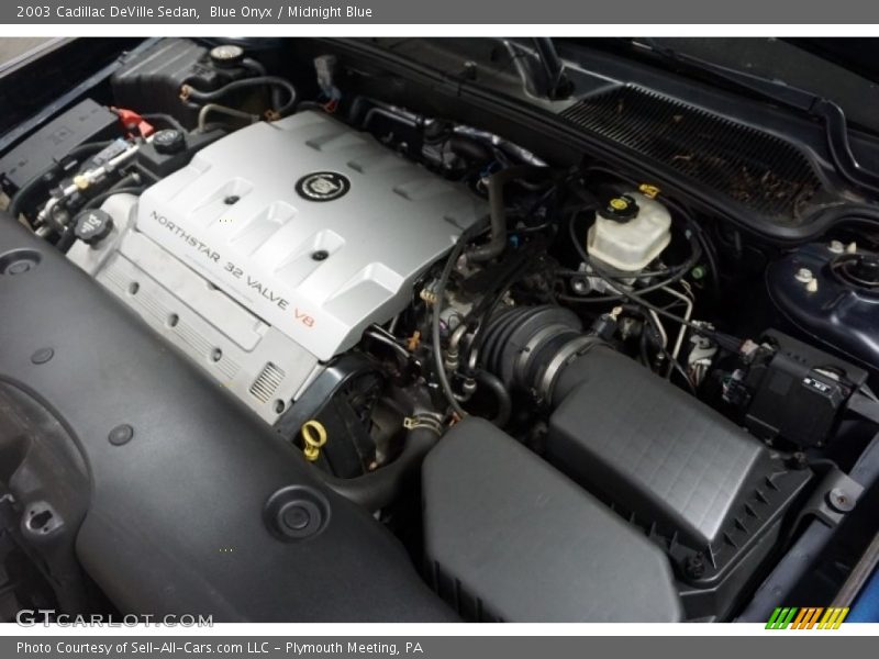 Blue Onyx / Midnight Blue 2003 Cadillac DeVille Sedan