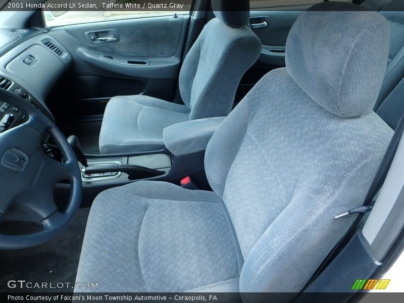 Taffeta White / Quartz Gray 2001 Honda Accord LX Sedan