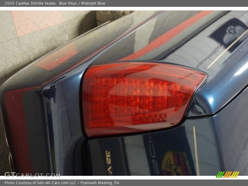 Blue Onyx / Midnight Blue 2003 Cadillac DeVille Sedan