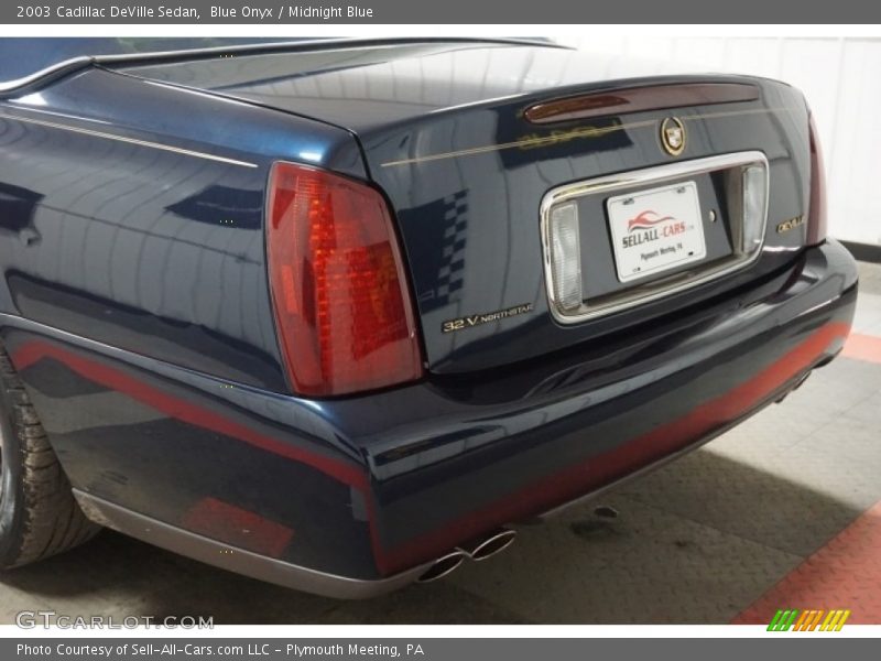 Blue Onyx / Midnight Blue 2003 Cadillac DeVille Sedan