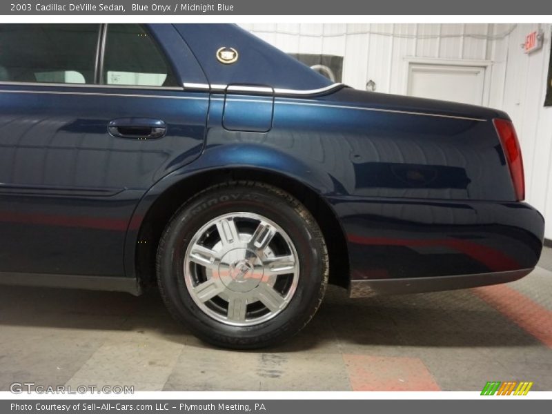 Blue Onyx / Midnight Blue 2003 Cadillac DeVille Sedan