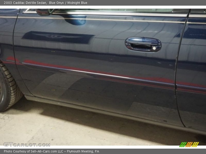 Blue Onyx / Midnight Blue 2003 Cadillac DeVille Sedan