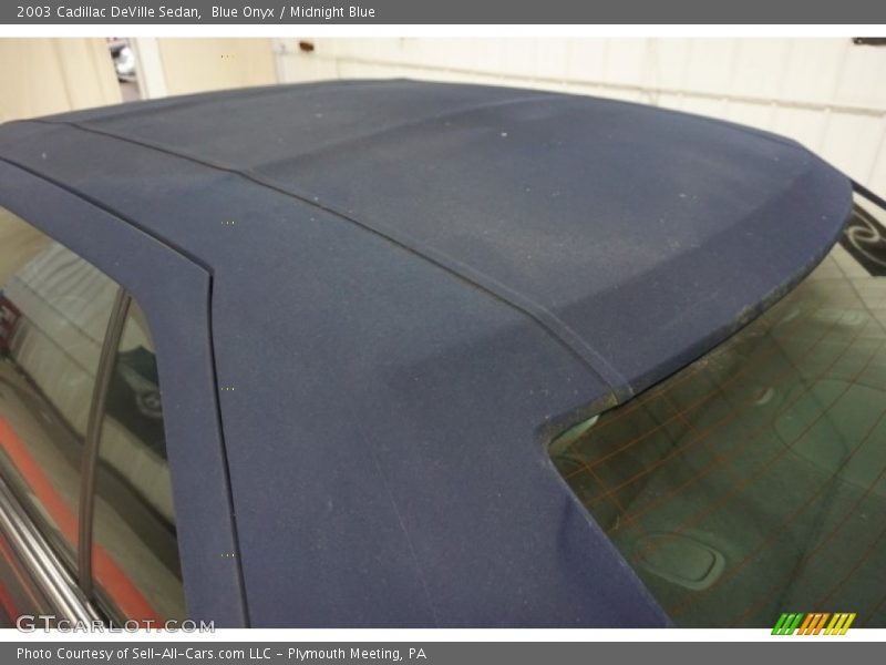 Blue Onyx / Midnight Blue 2003 Cadillac DeVille Sedan