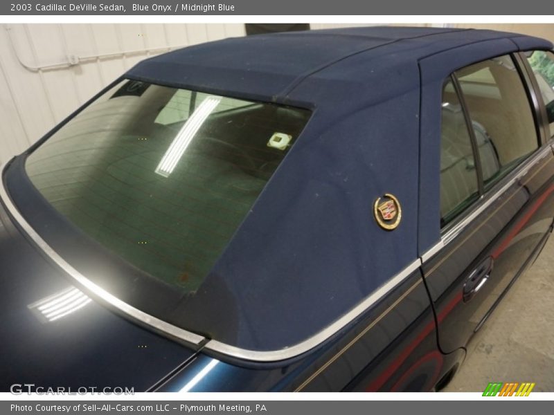 Blue Onyx / Midnight Blue 2003 Cadillac DeVille Sedan