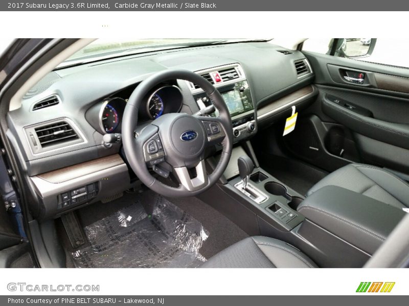  2017 Legacy 3.6R Limited Slate Black Interior