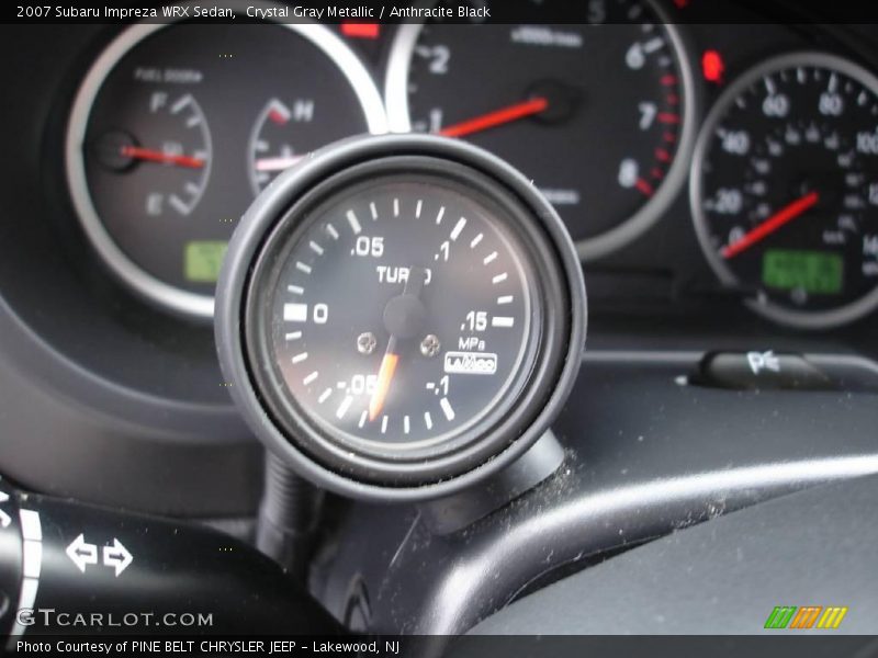 Crystal Gray Metallic / Anthracite Black 2007 Subaru Impreza WRX Sedan