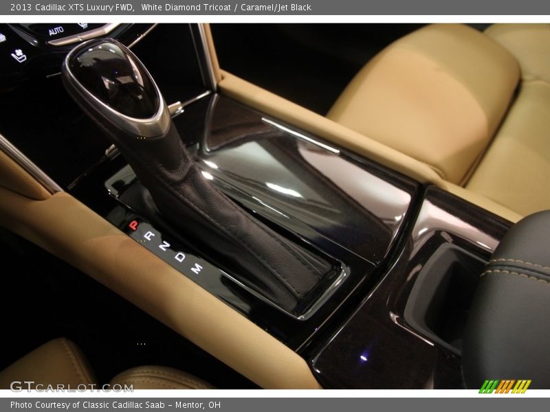 White Diamond Tricoat / Caramel/Jet Black 2013 Cadillac XTS Luxury FWD