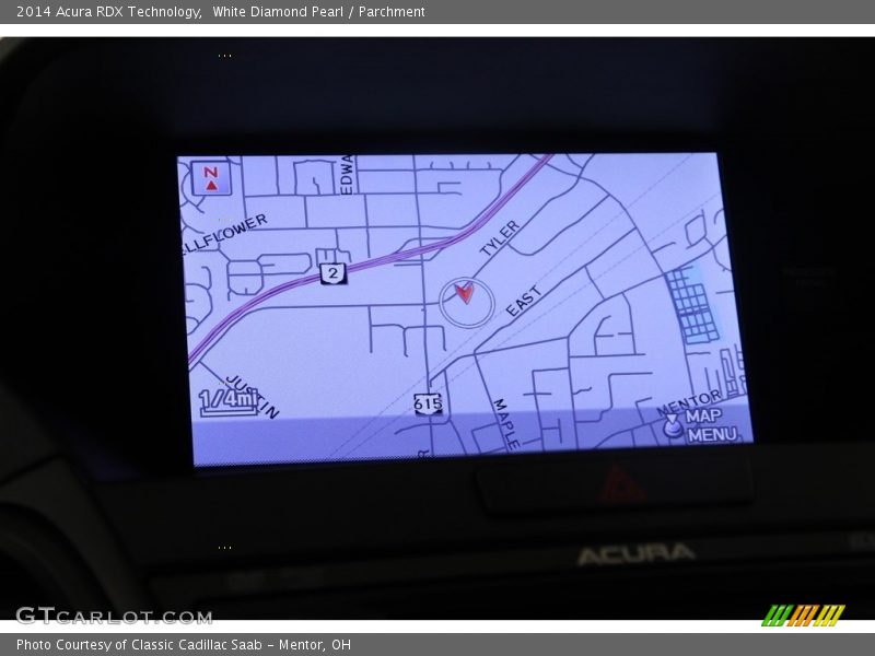 White Diamond Pearl / Parchment 2014 Acura RDX Technology
