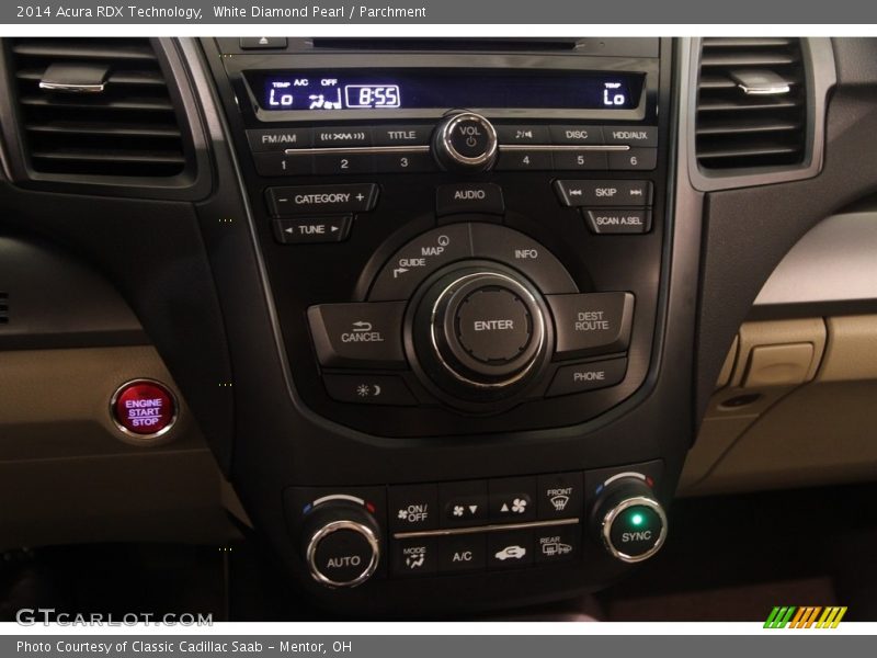 White Diamond Pearl / Parchment 2014 Acura RDX Technology