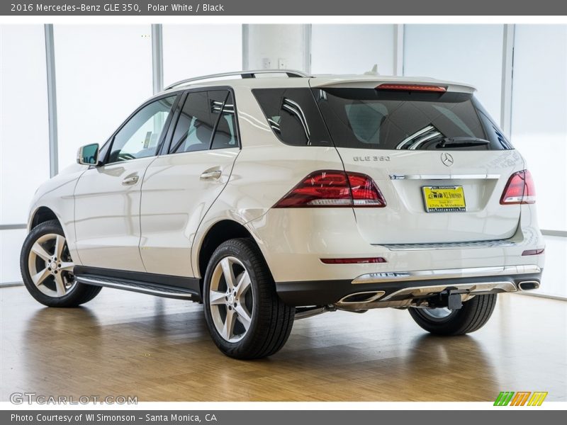 Polar White / Black 2016 Mercedes-Benz GLE 350