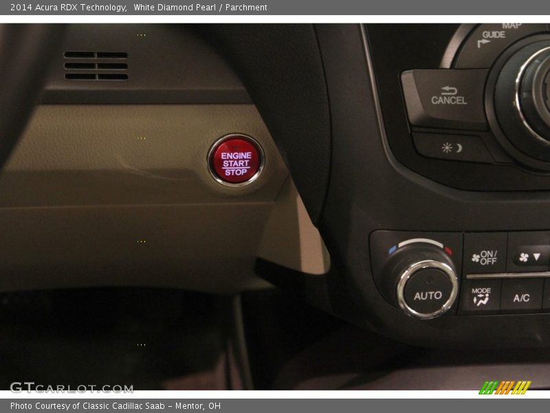 White Diamond Pearl / Parchment 2014 Acura RDX Technology