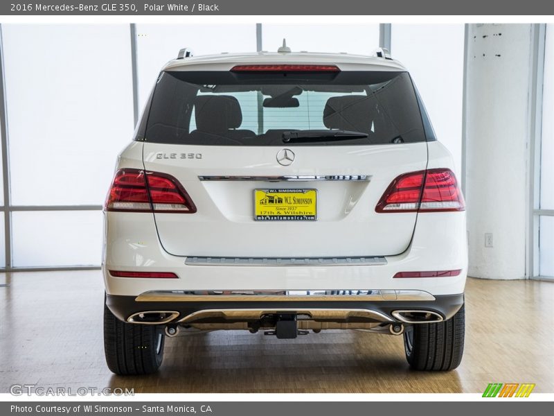 Polar White / Black 2016 Mercedes-Benz GLE 350