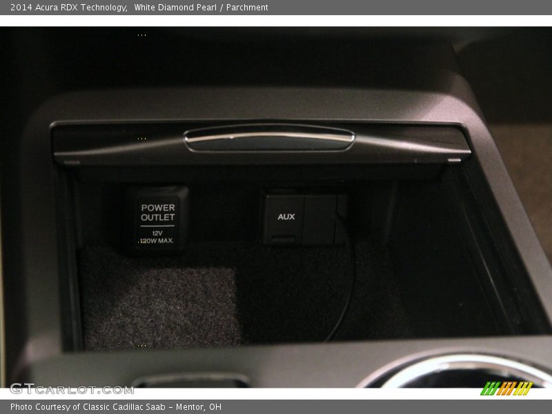 White Diamond Pearl / Parchment 2014 Acura RDX Technology