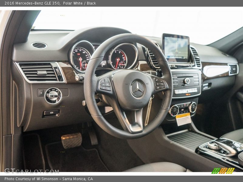 Polar White / Black 2016 Mercedes-Benz GLE 350