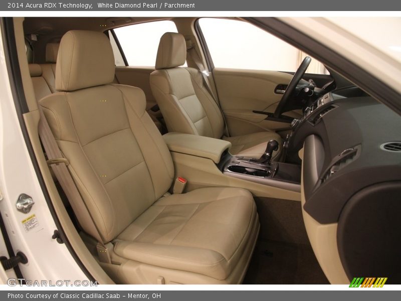 White Diamond Pearl / Parchment 2014 Acura RDX Technology