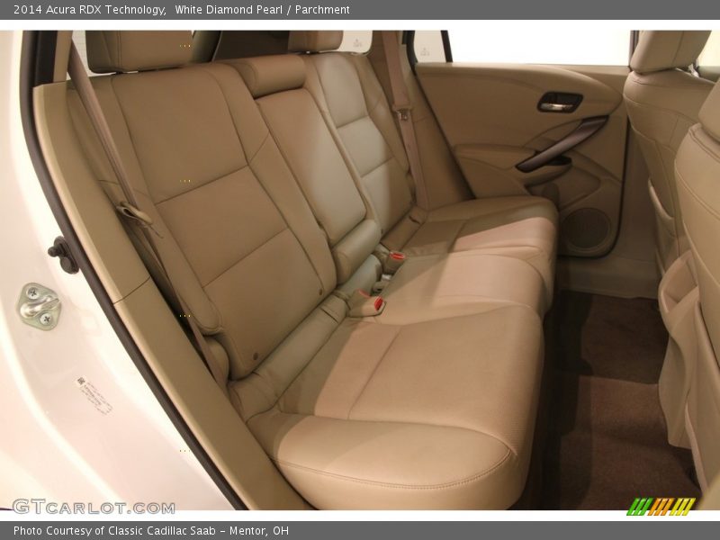 White Diamond Pearl / Parchment 2014 Acura RDX Technology
