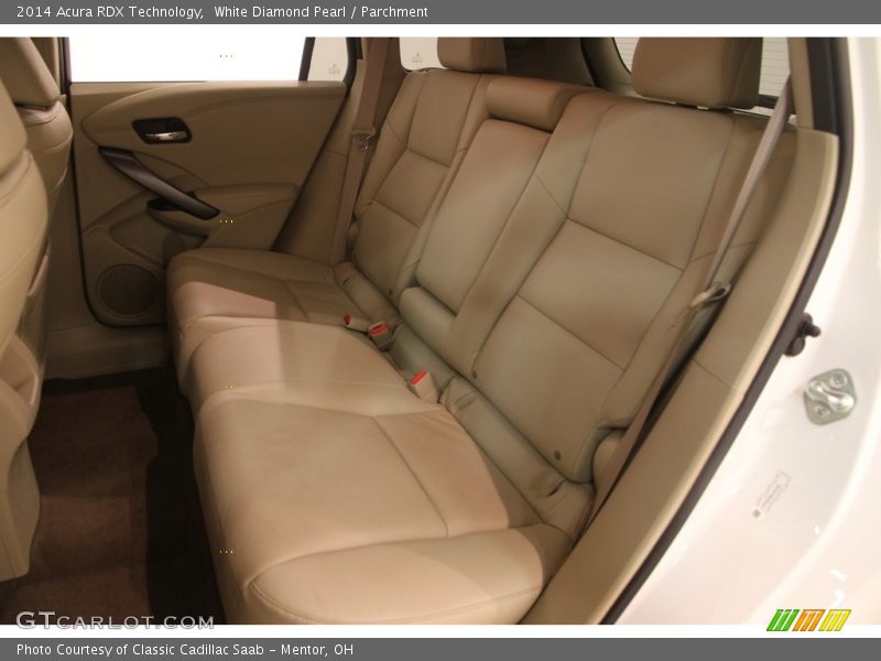 White Diamond Pearl / Parchment 2014 Acura RDX Technology