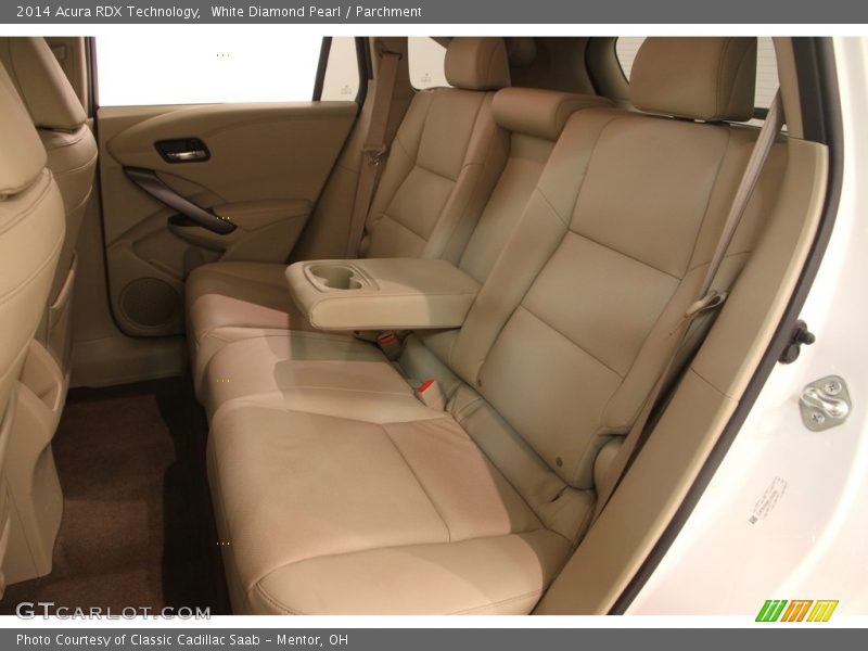White Diamond Pearl / Parchment 2014 Acura RDX Technology