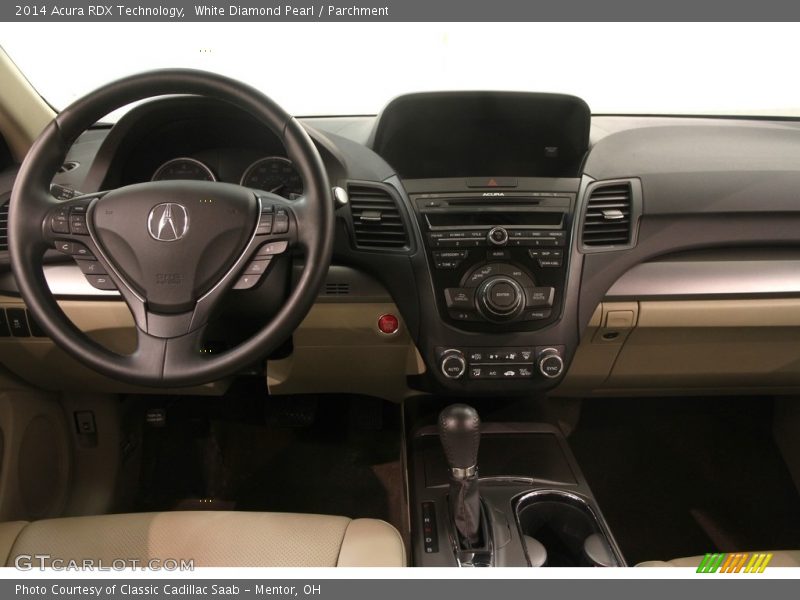 White Diamond Pearl / Parchment 2014 Acura RDX Technology