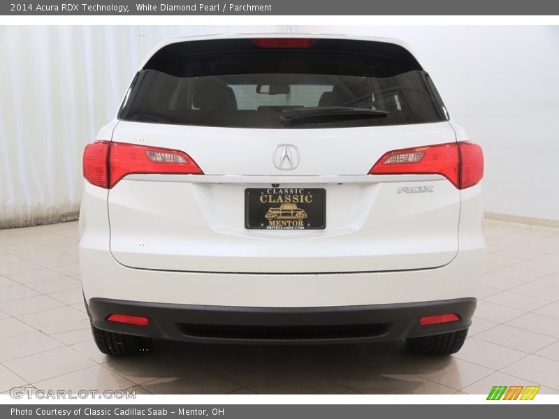 White Diamond Pearl / Parchment 2014 Acura RDX Technology