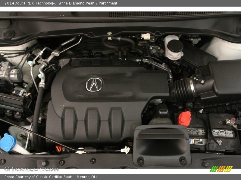 White Diamond Pearl / Parchment 2014 Acura RDX Technology