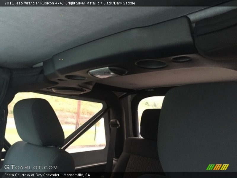 Bright Silver Metallic / Black/Dark Saddle 2011 Jeep Wrangler Rubicon 4x4