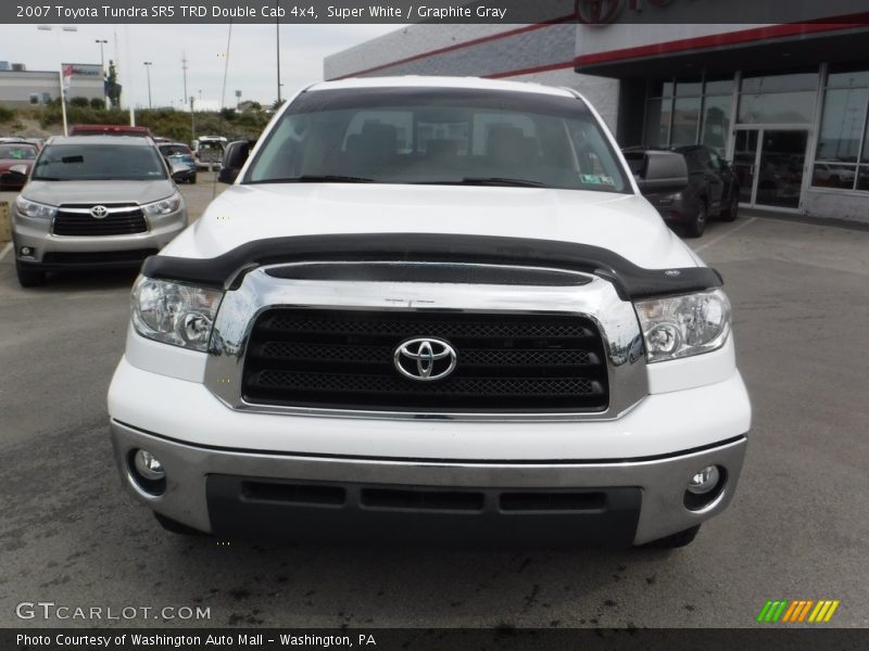 Super White / Graphite Gray 2007 Toyota Tundra SR5 TRD Double Cab 4x4