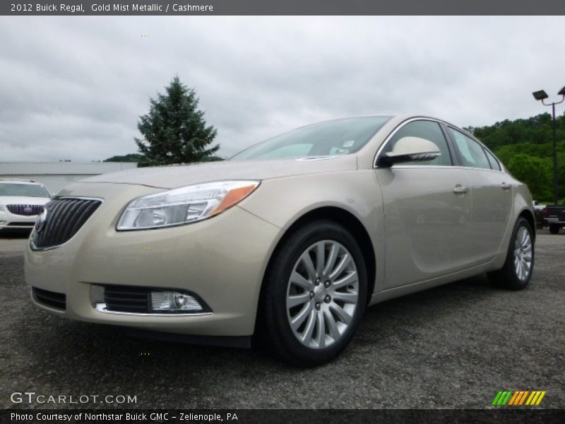 Gold Mist Metallic / Cashmere 2012 Buick Regal