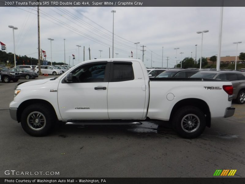 Super White / Graphite Gray 2007 Toyota Tundra SR5 TRD Double Cab 4x4
