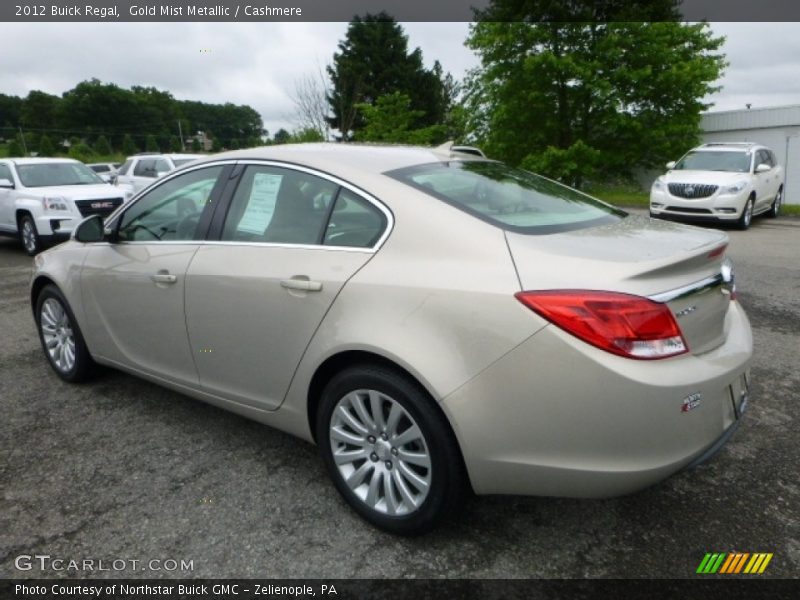Gold Mist Metallic / Cashmere 2012 Buick Regal