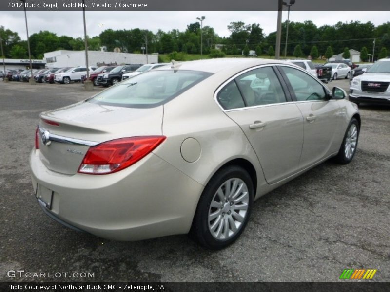 Gold Mist Metallic / Cashmere 2012 Buick Regal