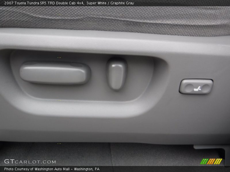 Super White / Graphite Gray 2007 Toyota Tundra SR5 TRD Double Cab 4x4