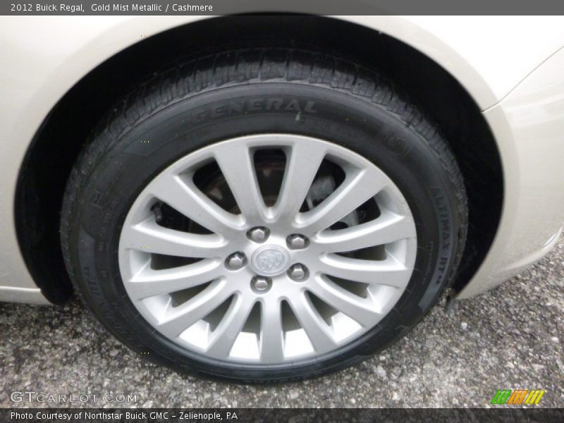 Gold Mist Metallic / Cashmere 2012 Buick Regal