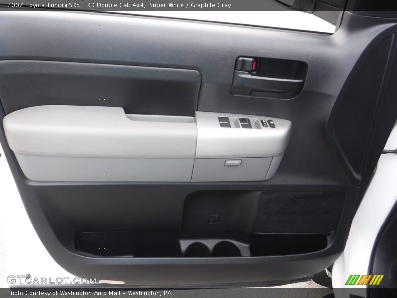Super White / Graphite Gray 2007 Toyota Tundra SR5 TRD Double Cab 4x4