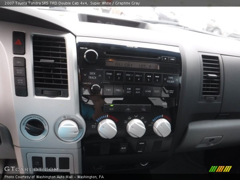 Super White / Graphite Gray 2007 Toyota Tundra SR5 TRD Double Cab 4x4