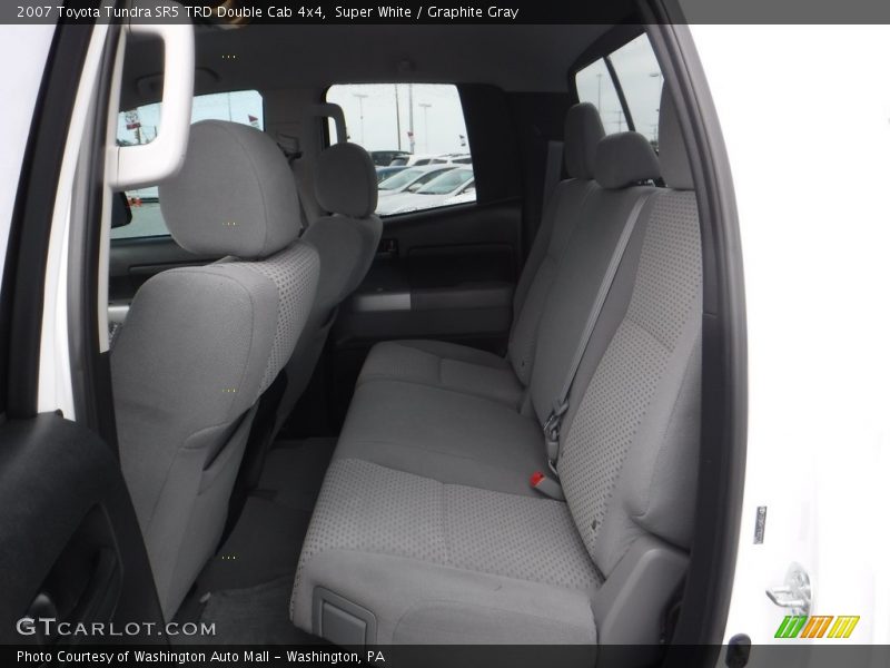 Super White / Graphite Gray 2007 Toyota Tundra SR5 TRD Double Cab 4x4