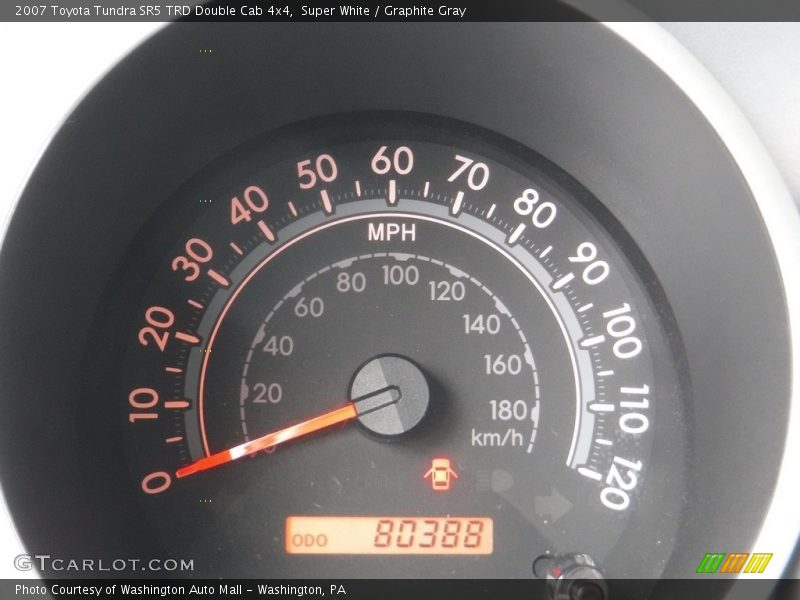 Super White / Graphite Gray 2007 Toyota Tundra SR5 TRD Double Cab 4x4