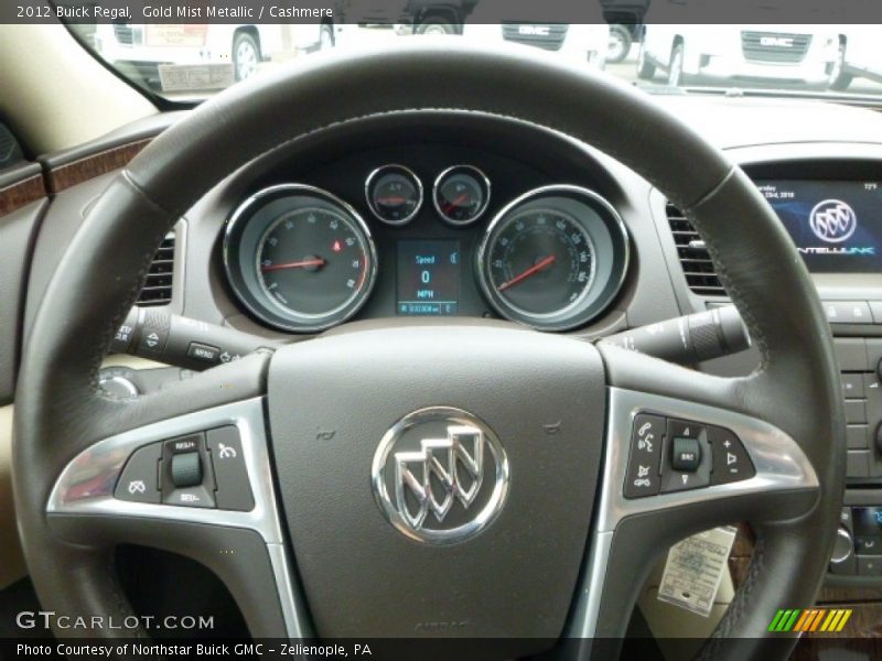 Gold Mist Metallic / Cashmere 2012 Buick Regal