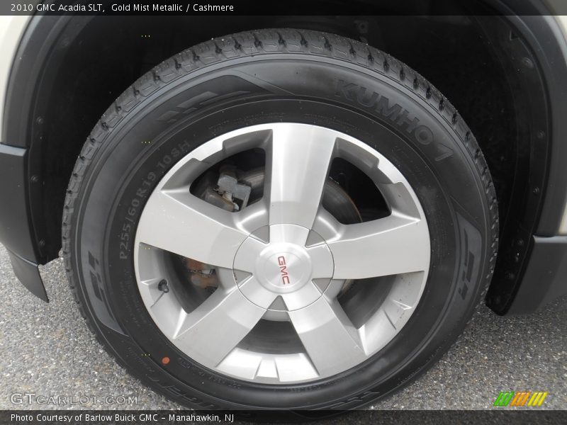 Gold Mist Metallic / Cashmere 2010 GMC Acadia SLT