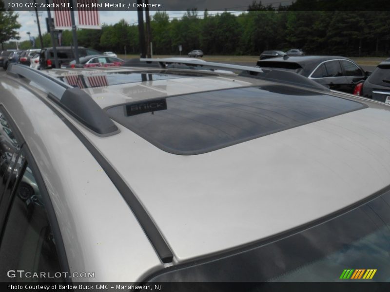 Gold Mist Metallic / Cashmere 2010 GMC Acadia SLT