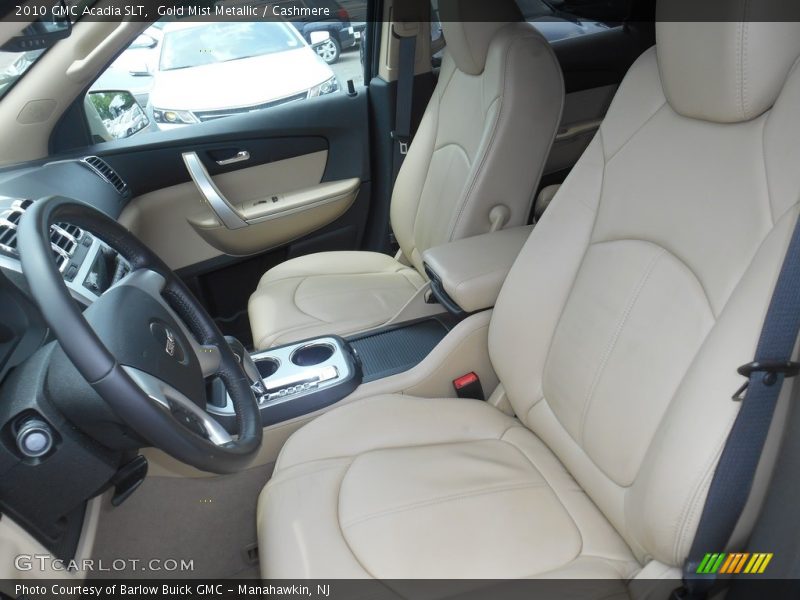 Gold Mist Metallic / Cashmere 2010 GMC Acadia SLT