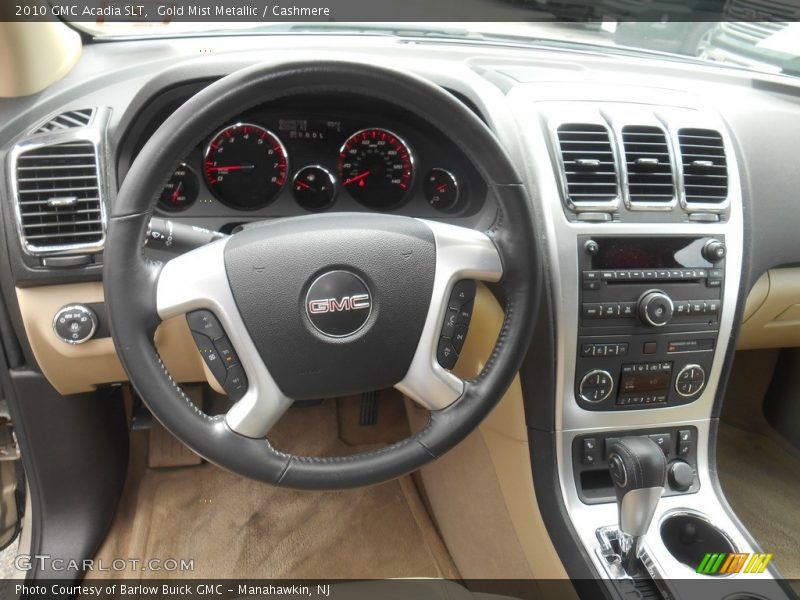 Gold Mist Metallic / Cashmere 2010 GMC Acadia SLT